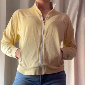 New York Laundry Light Yellow Cotton Jacket